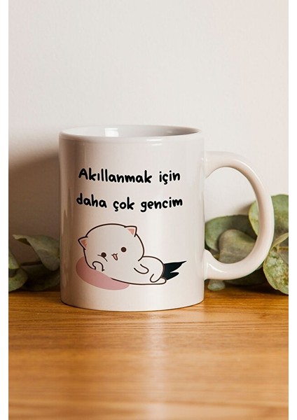 "akıllanmak Için Daha Çok Gencim" Baskılı Kupa Bardak - Sevgililer Günü Hediye