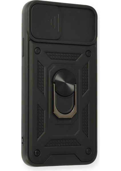 iPhone 11 Pro Max Kılıf Pars Lens Yüzüklü Silikon - Siyah fiyatları