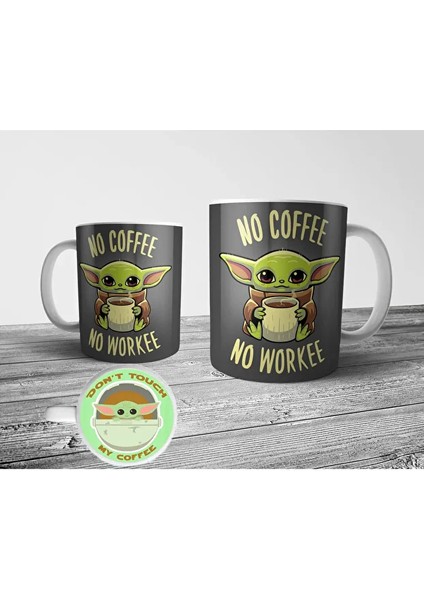 The Mandalorian Baby Yoda Grogu Star Wars Kupa Bardak