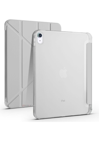 Ipad 11.nesil 11 Inç 2025 A16 Uyumlu Üçgen Katlanabilir Kalemlikli Yatay Dikey Standlı Akıllı Kılıf fırsatları