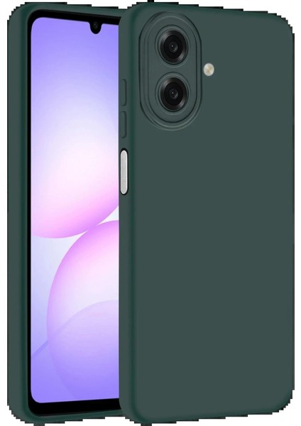 Samsung Galaxy A07 First Silikon - Koyu Yeşil indirimleri