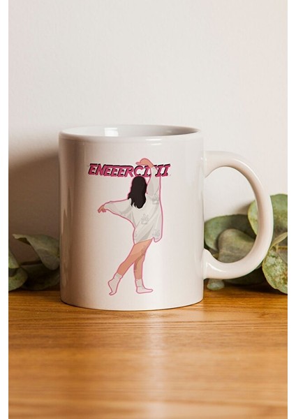 "eneeerrrrciiii" Baskılı Kupa Bardak - Sevgililer Günü Hediye - Baskılı Kupa Bardak