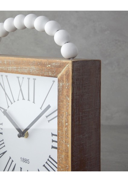 Adela Ahşap Masa Saati Naturel (17.11.2025) fiyatları