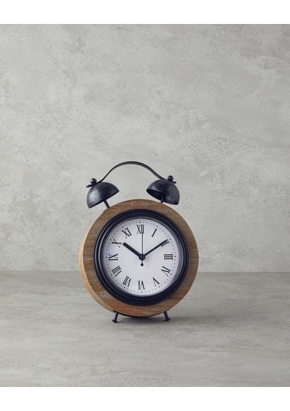 Quadro Ahşap Masa Saati Naturel (17.11.2025)