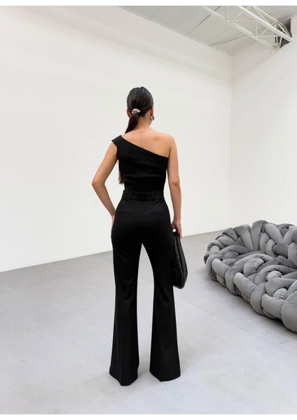 230 gr Poly Viscose Full Lycra Ispanyol Paça Pantolon fiyatları