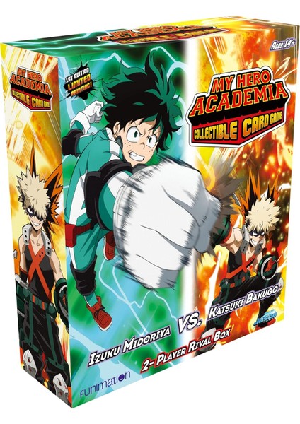 My Hero Academı Tradıng Card Game 2 Play Rıval Decks Mıdorıya Vs Bokugo -Nadir Koleksiyonluk