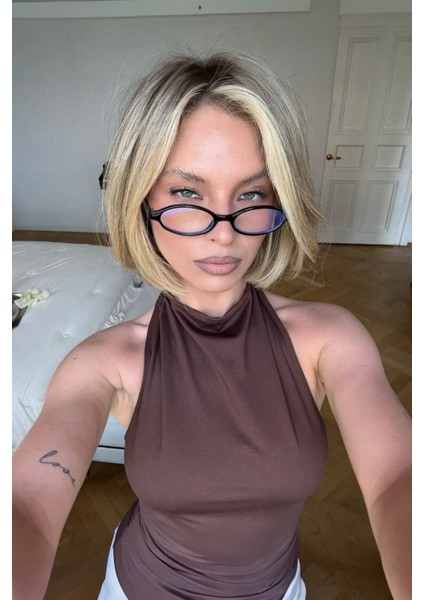 Frank Oval Gözlük Blue Block Mavi Işık Korumalı Optik Uyumlu Lüx Model fırsatları