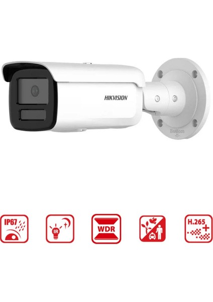 DS-2CD2T46G2H-IS2U/SL - 4m Darkfight Bullet Network Kamera Live Gaurd Acusens Wdr