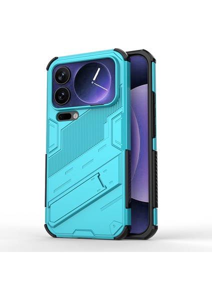 Xiaomi 17 Pro Ayaklı Kılıf, Askeri Sınıf Darbeye Dayanıklı Ultra Ince Slim Fit Sert Kapak Xiaomi 17 Pro (Yurt Dışından)