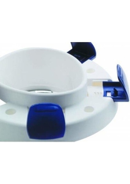 Wc Klozet Yükseltici Yedek Sıkıştırma Mavi Aparatı