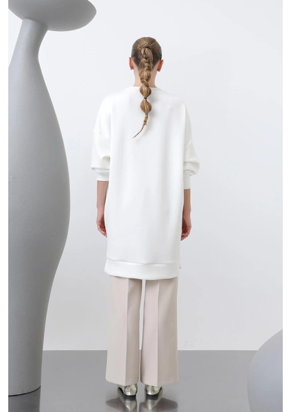 Kadın Önü Işlemeli Garni Detaylı Tunik - 10627TNK fırsatları