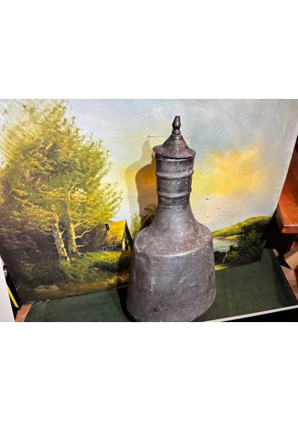 Antika Bakır Güğüm 45 cm Boyunda 22 cm Çapında - 2 kg Ağırlığında