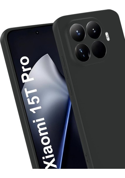 Xiaomi Mi 15T Pro First Silikon - SIYAH-(5796) - M805K009-R31805 modelleri