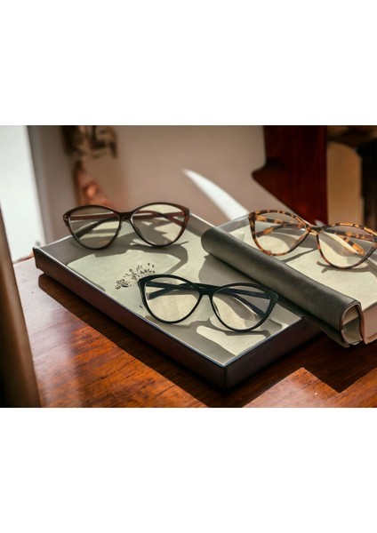 Cateye Mavi Işık Korumalı Gözlük 52 Ekartman modelleri