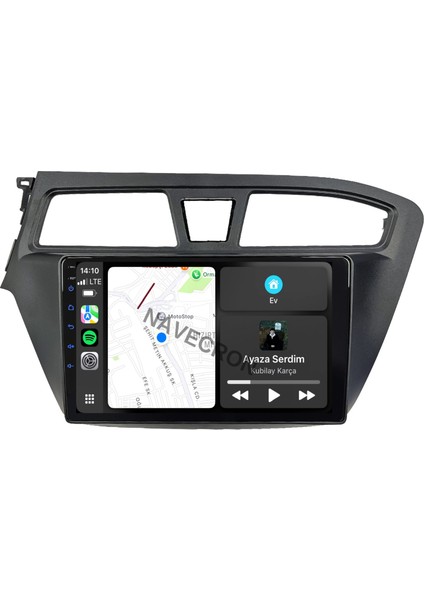 Hyundaı I20 2014-17 9"uyumlu Android Multimedia Gerçek 4/64 Kablosuz Carplay Geri Görüş Kameralı fiyatları