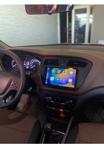Hyundaı I20 2014-17 9"uyumlu Android Multimedia Gerçek 4/64 Kablosuz Carplay Geri Görüş Kameralı modelleri