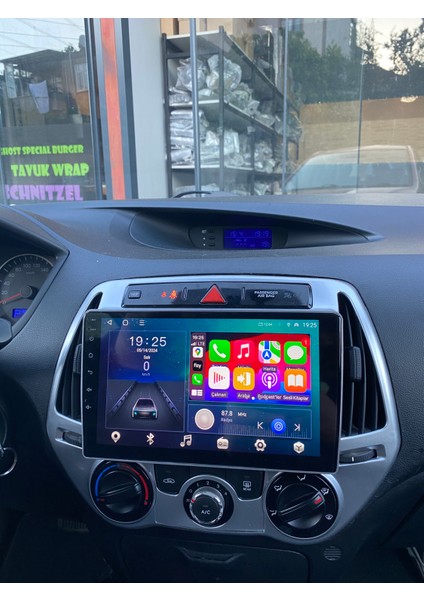 Hyundaı I20 2012-14 9" Uyumlu Android Multimedia Gerçek 4/64 Kablosuz Carplay Geri Görüş Kameralı modelleri