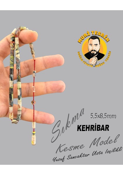 Yusuf Sancaktar Sıkma Kehribar Kesme Model 5,50X8,50