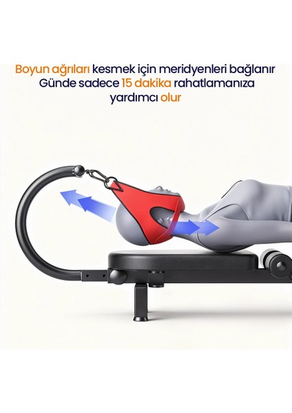 Omurga Çekiş ve Germe Cihazı - Boyun & Bel Ağrı Giderici Sırt Çekme Aleti modelleri