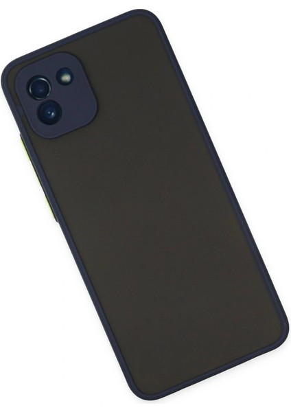 Samsung Galaxy A03 Kılıf Montreal Silikon Kapak - Lacivert modelleri