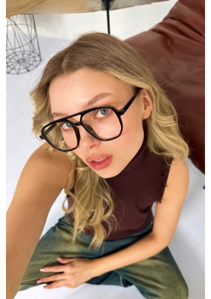 Optik Uyumlu Mavi Işık Korumalı Leopar Çerçeve Camları Değiştirilebilir Gözlük Blue Block modelleri