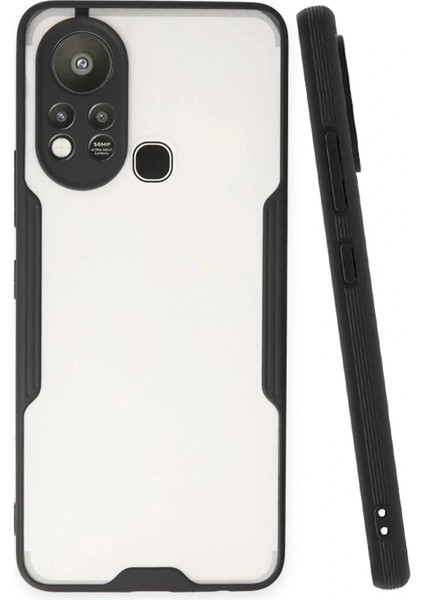 Infinix Hot 11S Kılıf Platin Silikon - Siyah