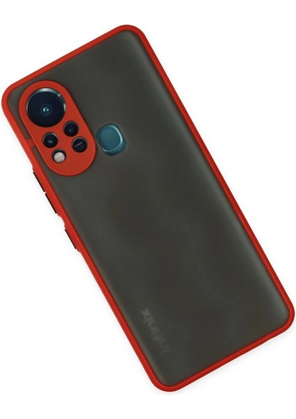 Infinix Hot 11S Kılıf Montreal Silikon Kapak - Kırmızı modelleri