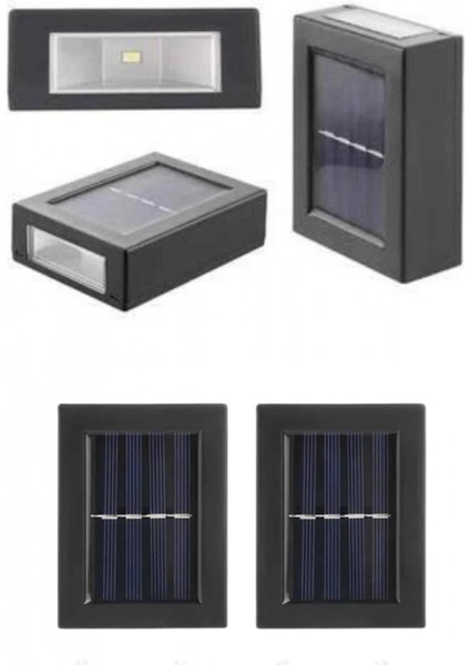 Solar Güneş Enerjili Çift Taraflı Duvar Lambası Çift Taraflı Duvar Lamba Güneş Enerjili modelleri
