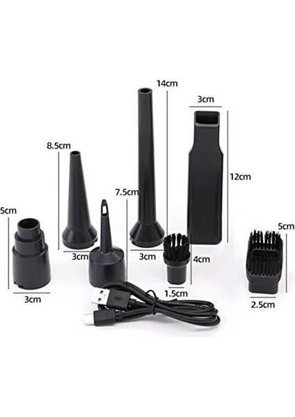 Üflemeli Güçlü Vakumlu Ev Ofis Araç Süpürges 20000PA Güçlü El Süpürgesi Şarjlı Çok Fonksiyon modelleri