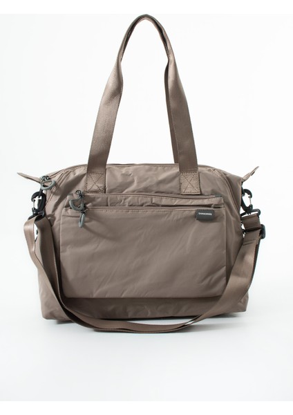 Genişleyebilir Yan Fermuarlı Paraşüt Kumaş Ayarlanabilir Omuz Çantası