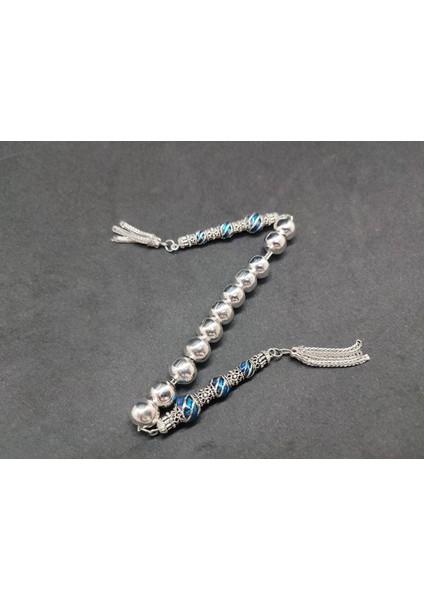 Düşük Ayar Gümüş Tesbih Çift Parça Nakkaş Imame Zaza Model Sertifikalı 8698 fiyatları