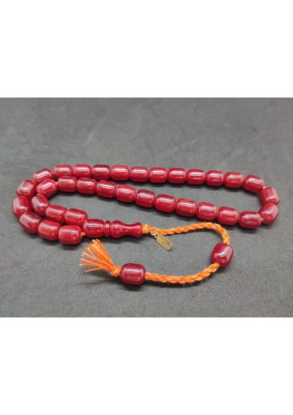 Osama Omari Usta Eseri 50 Yaşında Horoz Imame Havşalı Alman Faturan Tesbih Sertifikalı 7789