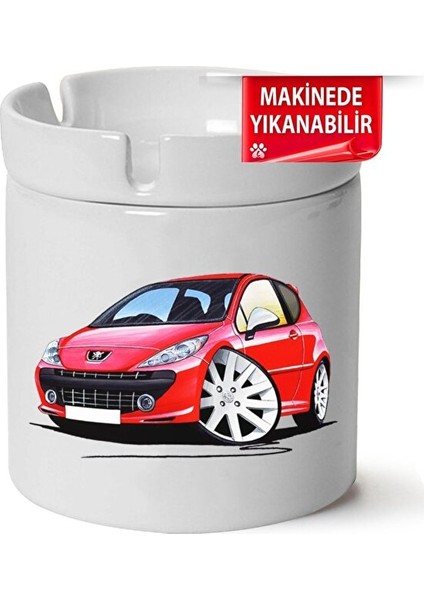 Peugeot 07TBASKILI Porselen At-Söndür Küllük