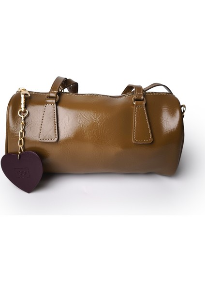 Moon Lumira Omuz Çantası Yağ Yeşili