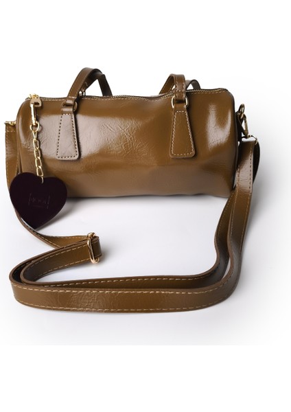 Moon Lumira Omuz Çantası Yağ Yeşili fırsatları