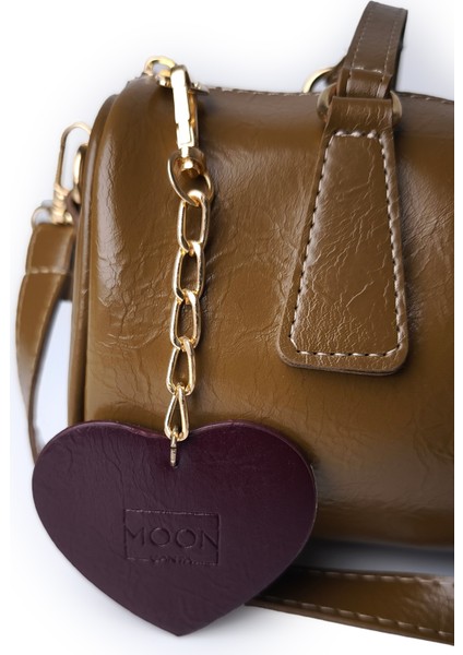 Moon Lumira Omuz Çantası Yağ Yeşili indirimleri