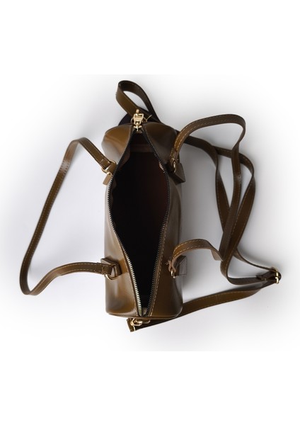 Moon Lumira Omuz Çantası Yağ Yeşili