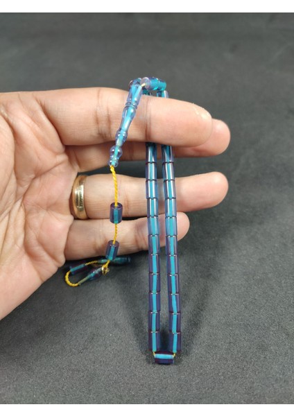 Mehmet Mercan Usta Eseri Bilek Boy (Küçük Boy) Ok Gibi Kesme Zar Kehribar Sertifikalı 8713