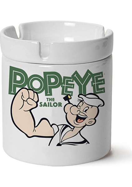 Temel Reis Baskılı Porselen Küllük Makinede Yıkanabilir