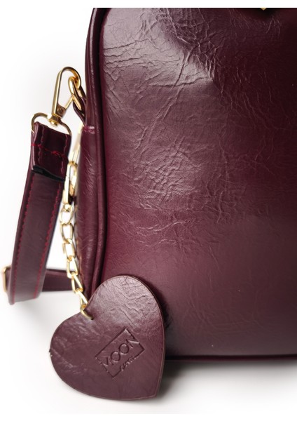 Moon Amaris Omuz Çantası Bordo fırsatları