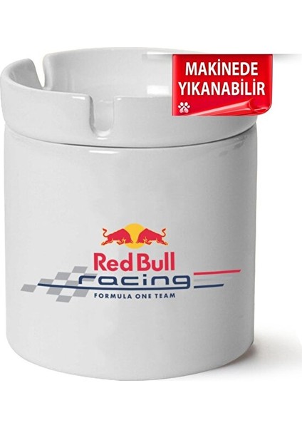 Redbull Racing Baskılı Porselen At-Söndür Küllük