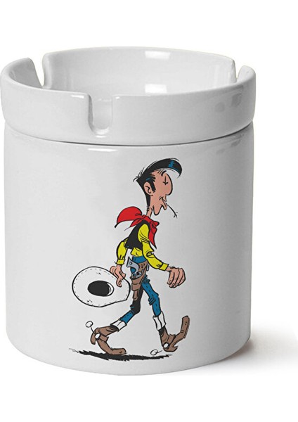 Red Kit Baskılı Porselen Küllük Makinede Yıkanabilir