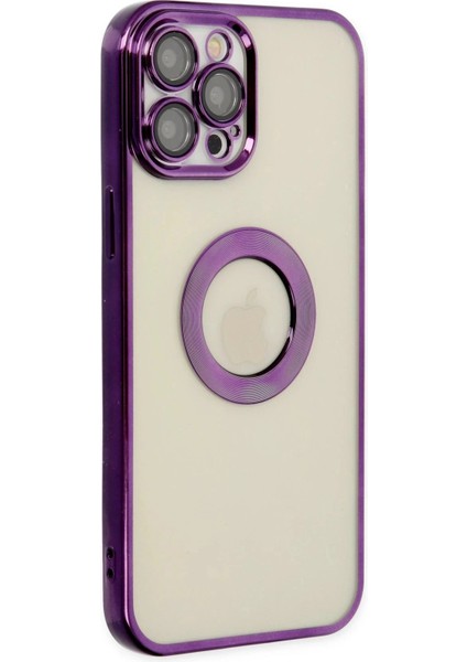 iPhone 12 Pro Kılıf Slot Silikon - Mor modelleri