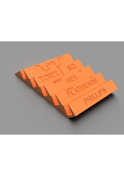 Hex Bit Çekmece Düzenleyici modelleri