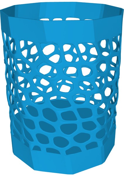 Voronoi Kalem & Kalem Tutucu – Şık Masa Düzenleyici