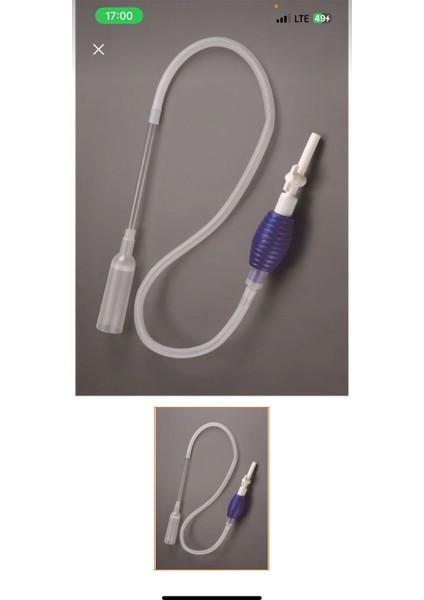 Vanalı Dip Çekim Sifonu , Pompası Akvaryum Su Değiştirme Aparatı