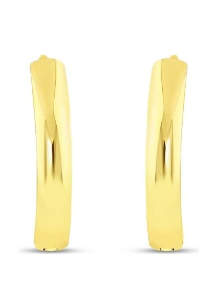 14 Ayar Hoop Halka Altın Küpe fiyatları