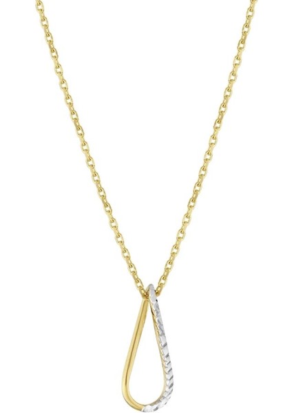 14 Ayar Butter Yellow Tasarım Altın Kolye fiyatları