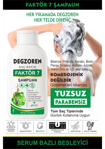 Saç Dökülme Ve Kepek Karşıtı, Hızlı Uzama Uyarıcı Gri Saç Onarıcı Besleyici Tuzsuz Şampuan modelleri