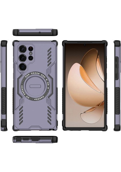 Samsung Galaxy S22 Ultra Magsafe Kılıf, Manyetik Düşmeye Dayanıklı Telefon Kılıfı Kapağı Samsung Galaxy S22 Ultra (Yurt Dışından) fiyatları